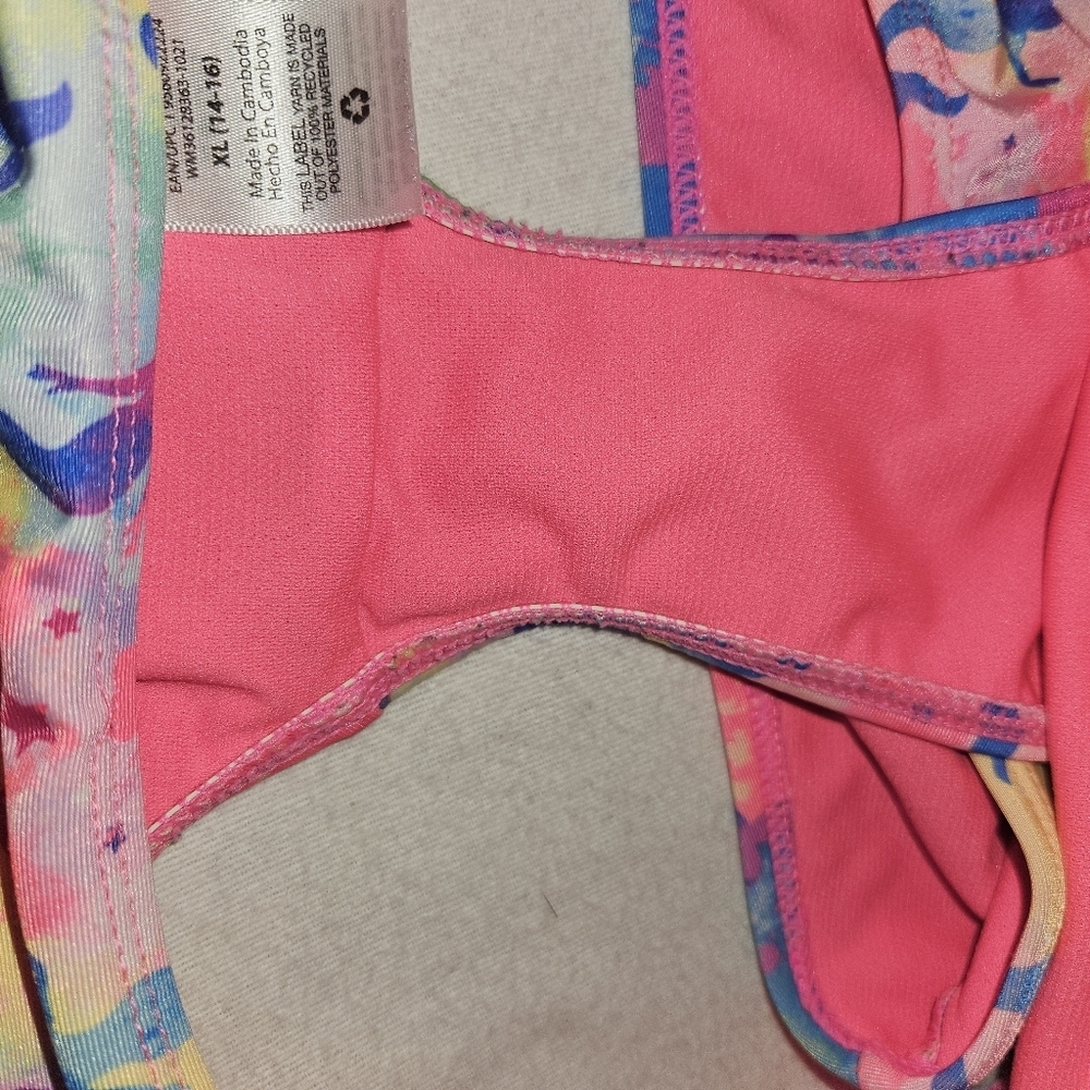 Wonder Nation Girls Mermaid Bikini Size Xl (14-16) - Picture 7 of 9